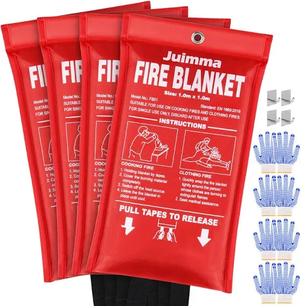 Lukyamzn 40 in. x 40 in. Emergency Fire Extinguisher