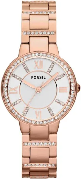 Women&#x27;s Virginia Stainless Steel Watch in Rose-Tone