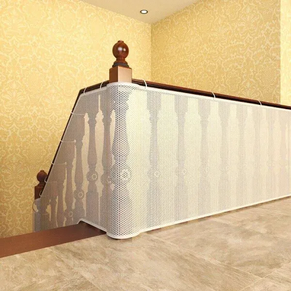 Banister Guard for Baby Child Safety Net Stair Railing Proof Mesh for Kids Pets