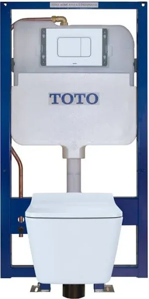 Toto SP Wall-Hung Square-Shaped Dual-Flush Tank System