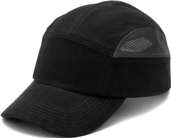 Pyramex Safety Hp500 Baseball Bump Cap, Black & Gray