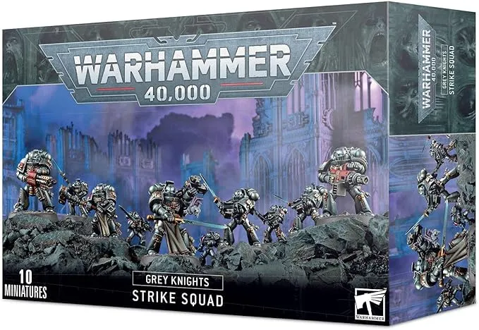 Grey Knights Strike Squad - Warhammer 40k - Brand New! 57-08