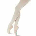 Capezio 2027 Leather Juliet Ballet Shoe 4 / Light Pink / Wide