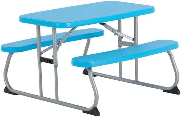 Lifetime Childrens Picnic Table - Glacier Blue