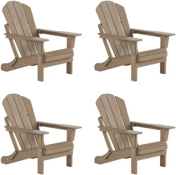 Westin Furniture Outdoor Folding Adirondack Chair