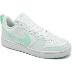 Nike Court Borough Low Recraft Big Kids' Shoes - White/Barely Green/Mint Foam