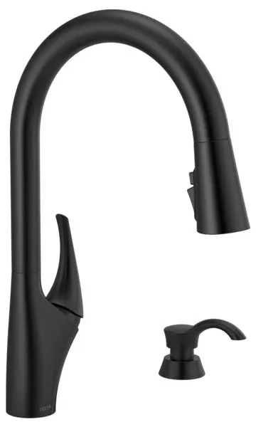 Delta 19998Z-BLSD-DS<wbr/>T Kitchen Faucet - Matte Black