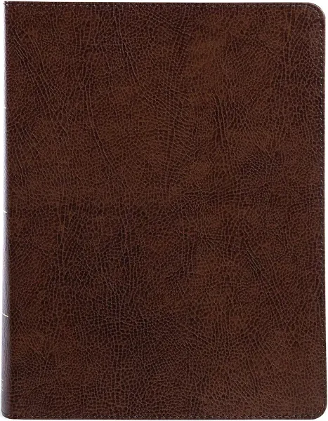 CSB Pastor's Bible, Verse-By-Verse Edition, Brown Bonded Leather