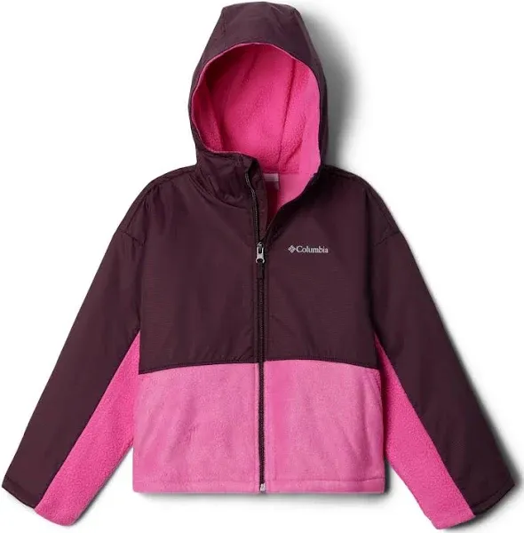 Columbia Girls' Benton Springs Novelty Hooded Fleece Jacket