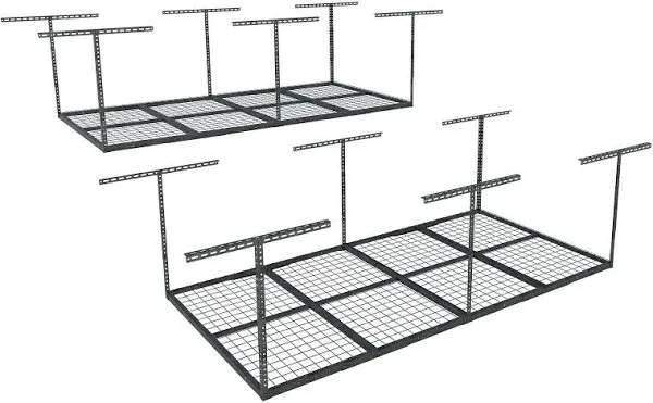 FLEXIMOUNTS Overhead Garage Storage Rack Garage Storage Organization