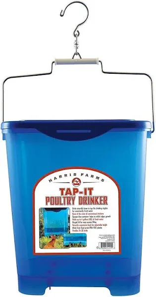 Harris Farms Tap It Poultry Drinker