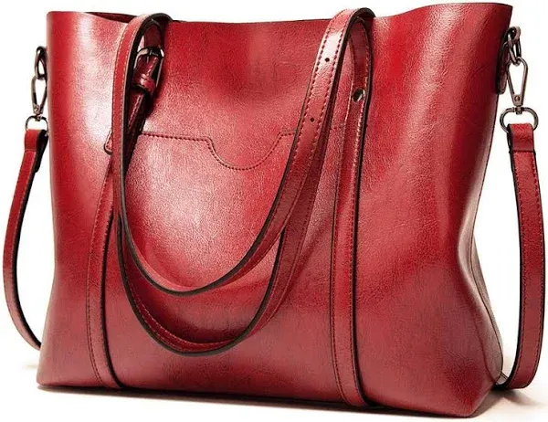 Pahajim Women's Leather Satchel Purse