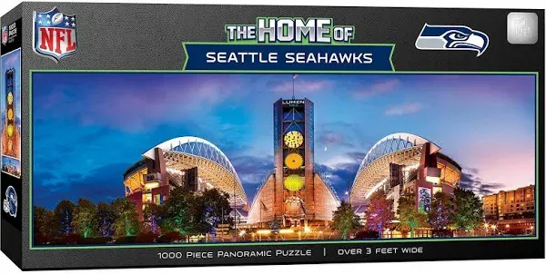 MasterPieces Seattle Seahawks Stadium View Panoramic Puzzle