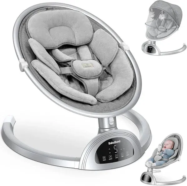 BabyBond Baby Swings for Infants, Bluetooth Infant Swing