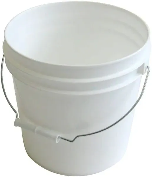 Argee Bucket 2 Gallon White