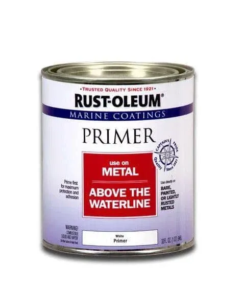 White Rust-Oleum Marine Coatings Metal Primer 207016