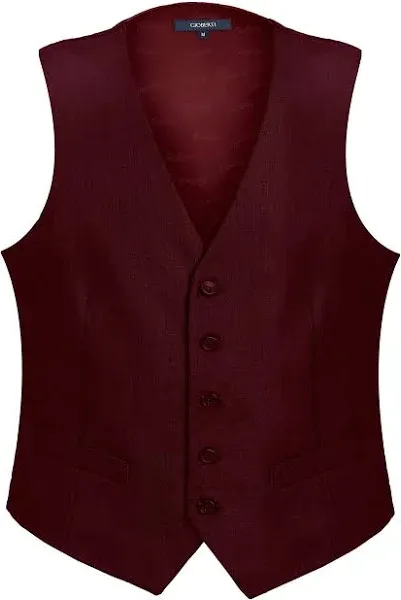 Gioberti Men&#039;s Formal Suit Vest Fit for Business or Casual Dress