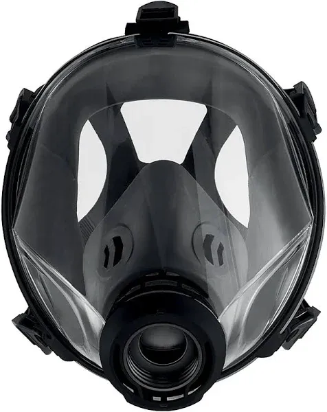 Mira Safety CM-I01 | Lightweight Full-Face Respirator Black