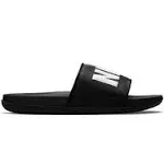 Nike Men's Offcourt Slide, Black White / 10