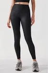 CRZ Yoga Women Butterluxe Matte Faux Leather Leggings 25' Black Classic / S