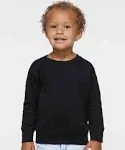 Rabbit Skins 3317 - Toddler Fleece Sweatshirt Black 3T