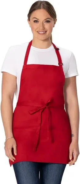 Chef Works Unisex Three Pocket Apron