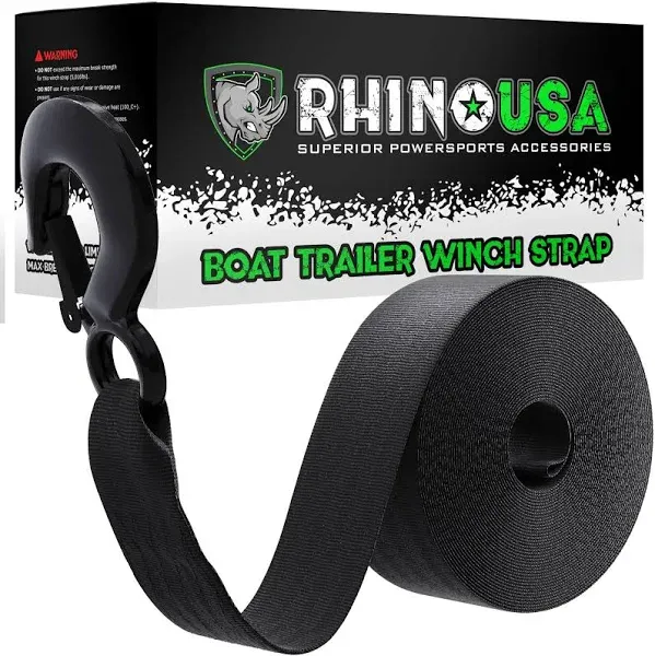 Rhino USA Boat Winch Strap