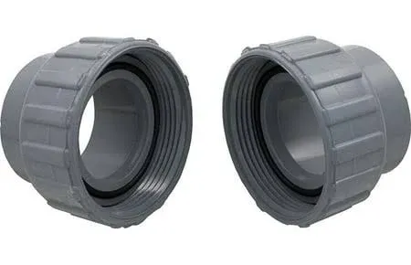 Raypak 2" CPVC Connector & Nut (2 Pack) - 006723F