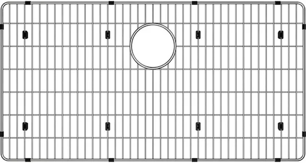 Elkay CTXBG2915 Crosstown Stainless Steel 29" x 15-1/4" x 1-1/4" Bottom Grid