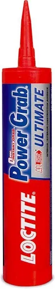 LOCTITE Power Grab 9 Oz. White Ultimate Construction Adhesive 1989550 LOCTITE