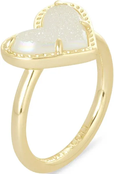 Kendra Scott Ari Heart Band Ring, Fashion Jewelry for Women