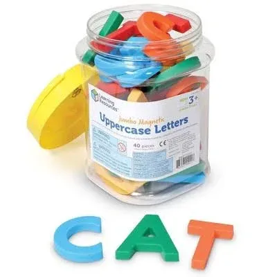 Learning Resources Jumbo Magnetic Uppercase Letters