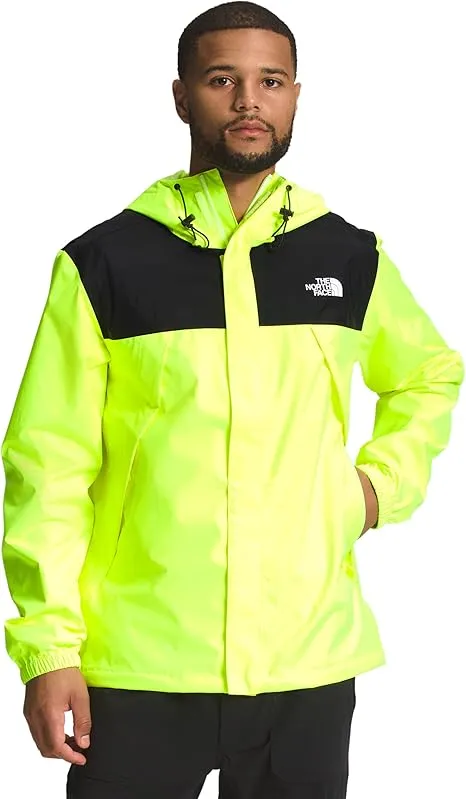 THE NORTH FACE Antora Jacket - Men's TNF Black/LED Yellow 2X-Large