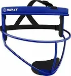 Rip-It DEFENSE Youth Girls Softball Face Mask -ROYAL BLUE- Ponytail No Box NEW 