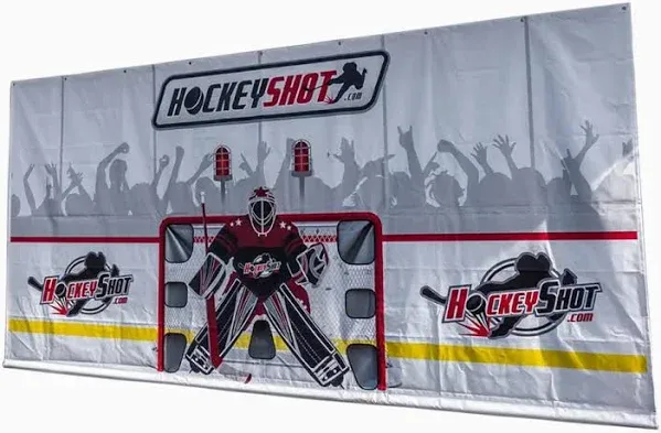 HockeyShot Crowd Goes Wild Shooting Tarp