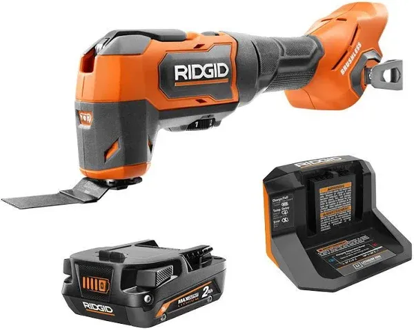 RIDGID 18V Brushless Cordless Oscillating Multi-Tool (Tool Only) (RENEWED)