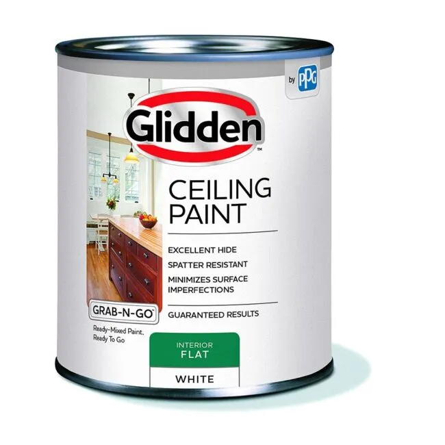 Glidden Grab-N-Go Flat White Interior Ceiling Paint