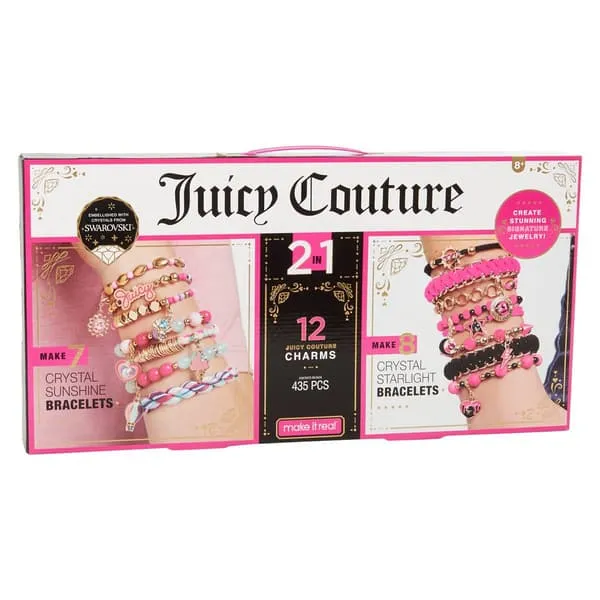 Make It Real Juicy Couture 2-In-1 Deluxe Bracelet Set