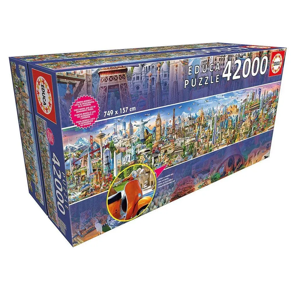 Educa 42000 Puzzle Pieces Around The World