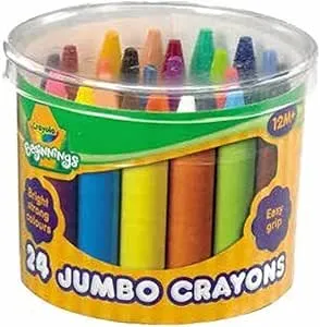 CRAYOLA Supreme Beginnings 24 Jumbo Crayons -