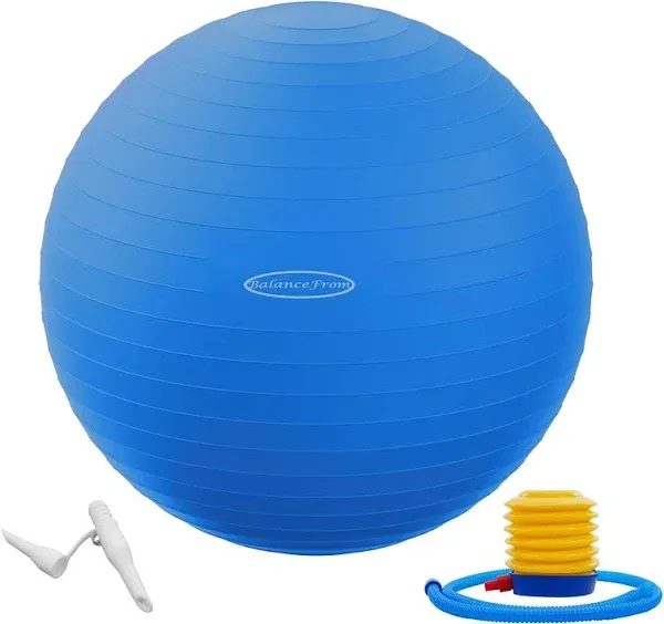 Fitness Anti-Burst and Slip Resistant Exercise Ball Yoga Fitness Birthing Quick