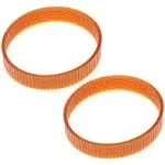 2 Pack Planer Drive Belt 5140010-28 Replacement for DeWalt DW735 DW735X Planer