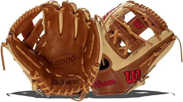 Wilson A2457 Infield Glove - Brown, Size 11.5&#034; Kerry Wood Flex RHT