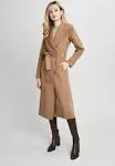 Tahari Elliot Wool-Blend Wrap Coat