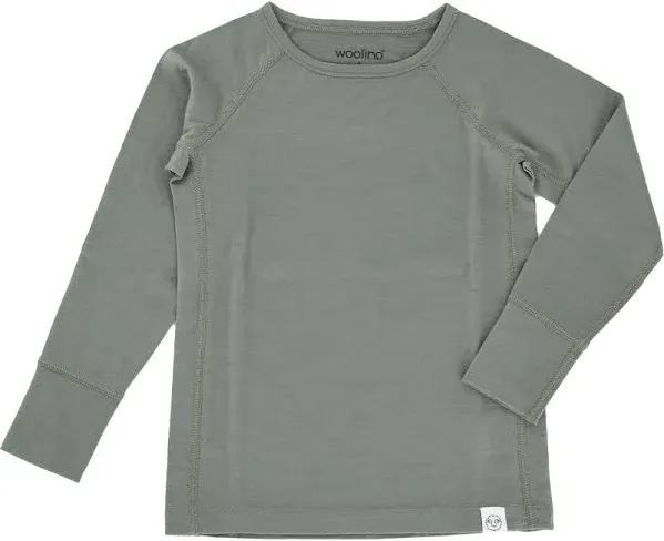 Woolino Kids Merino Wool Base Layer Long Sleeve Top