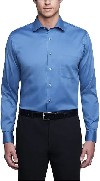 Van Heusen Men's Flex Collar Regular Fit Stretch Dress Shirt