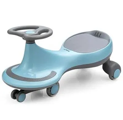 Costway Wiggle Car Ride-on Toy with Flashing Wheels