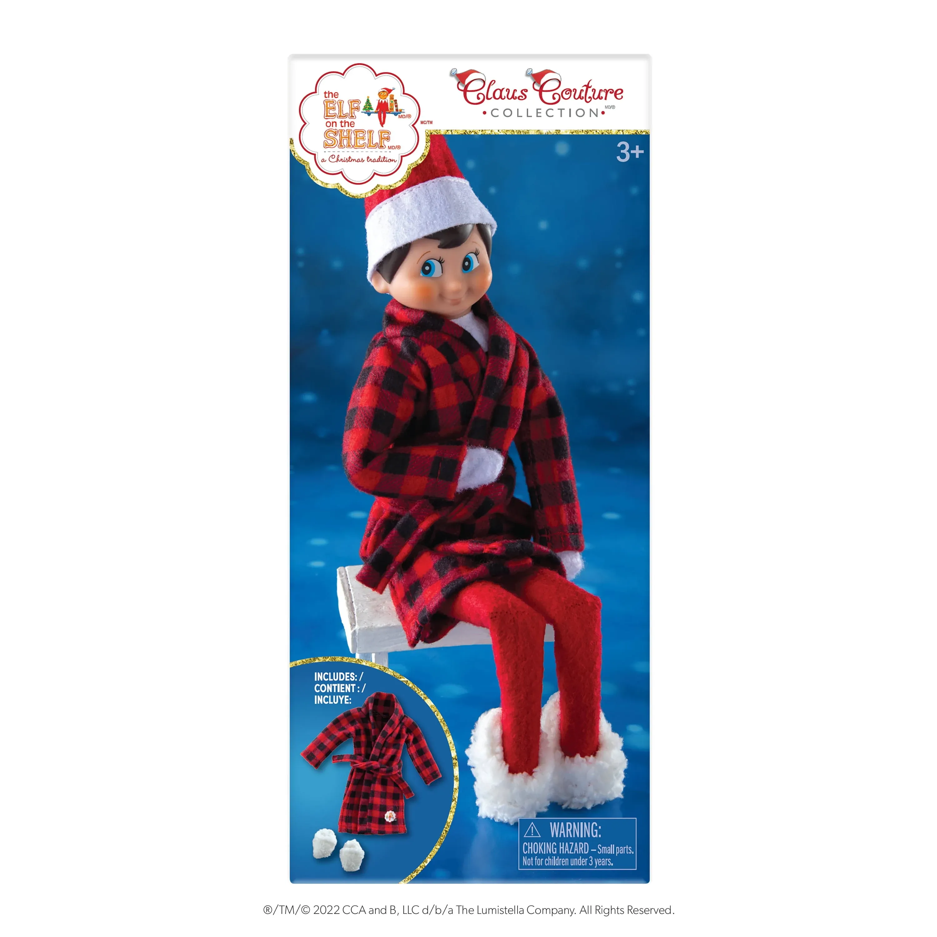 The Elf On The Shelf: Claus Couture Cozy Robe and Slippers