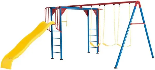 Lifetime Monkey Bar Adventure Swing Set