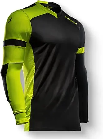 Storelli ExoShield Gladiator Goalkeeper Jersey, High-Impact Protection, Sweat-Wicking, Breathable Athletic Shirt for Soccer